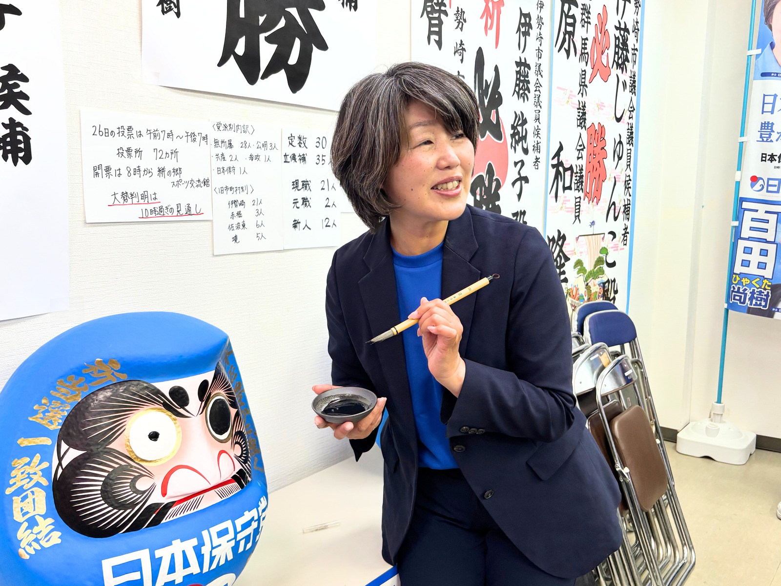 伊勢崎市議会議員選挙で当選（7期）